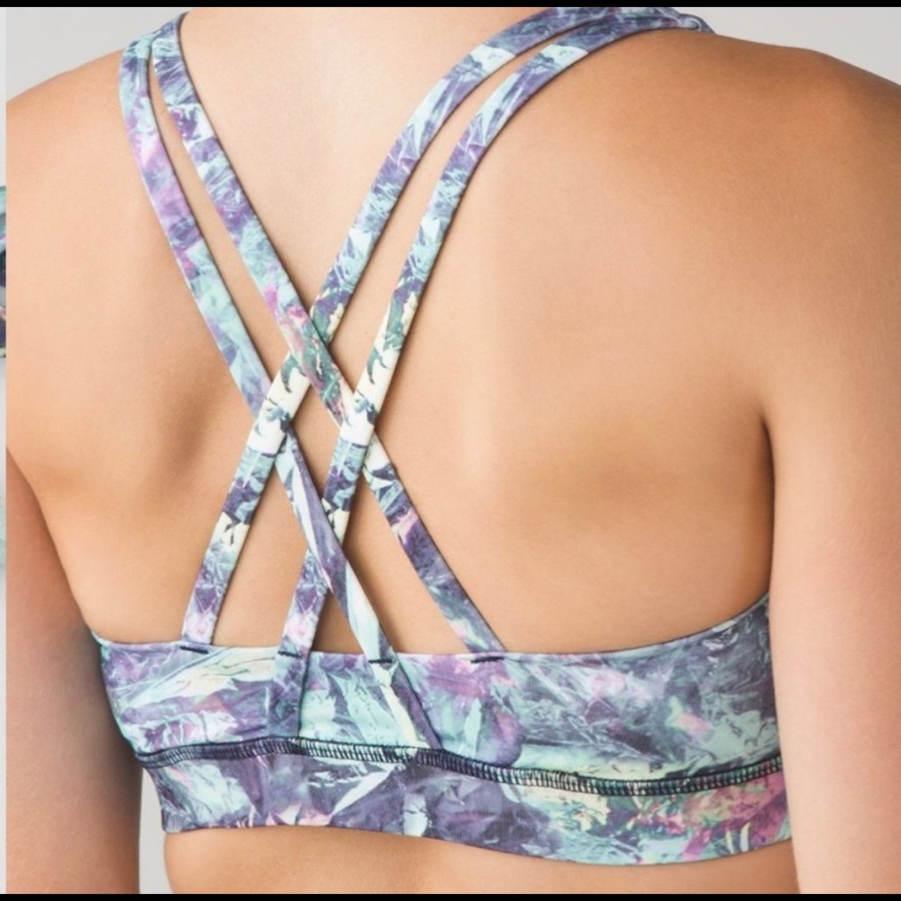 Lululemon Iridescent Multi Sport Bra Size 6